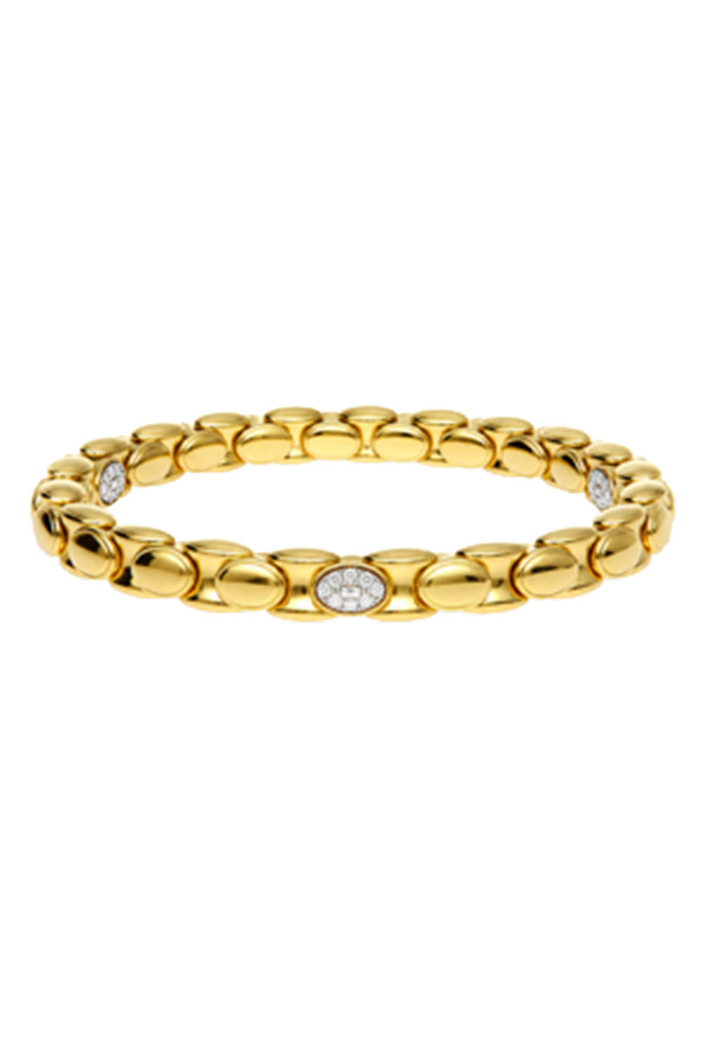 Three Diamond Anaconda Aura Bracelet