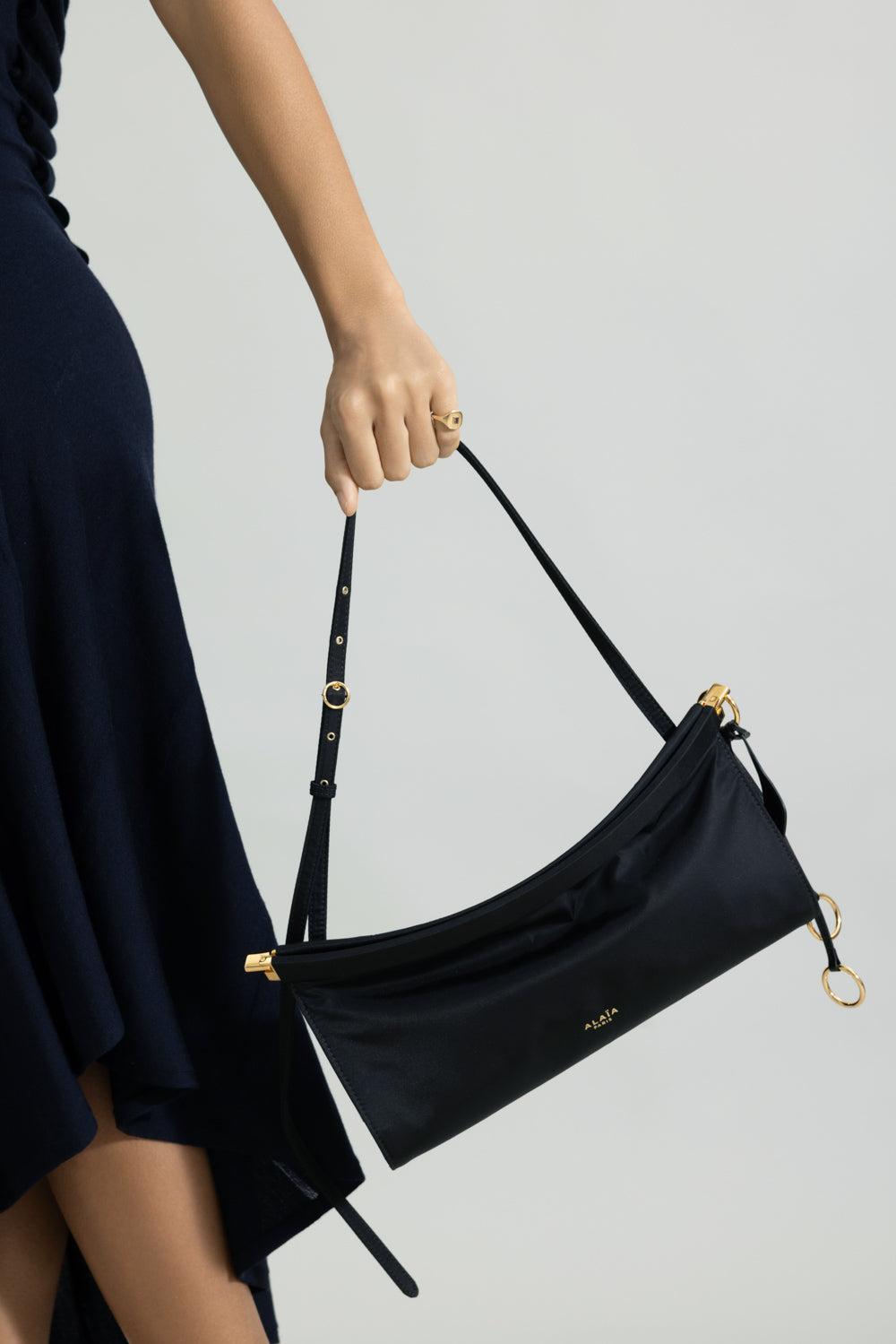 East West Medium Bag - Noir-NOIR-HANDBAGSHOULDER-ALAÏA