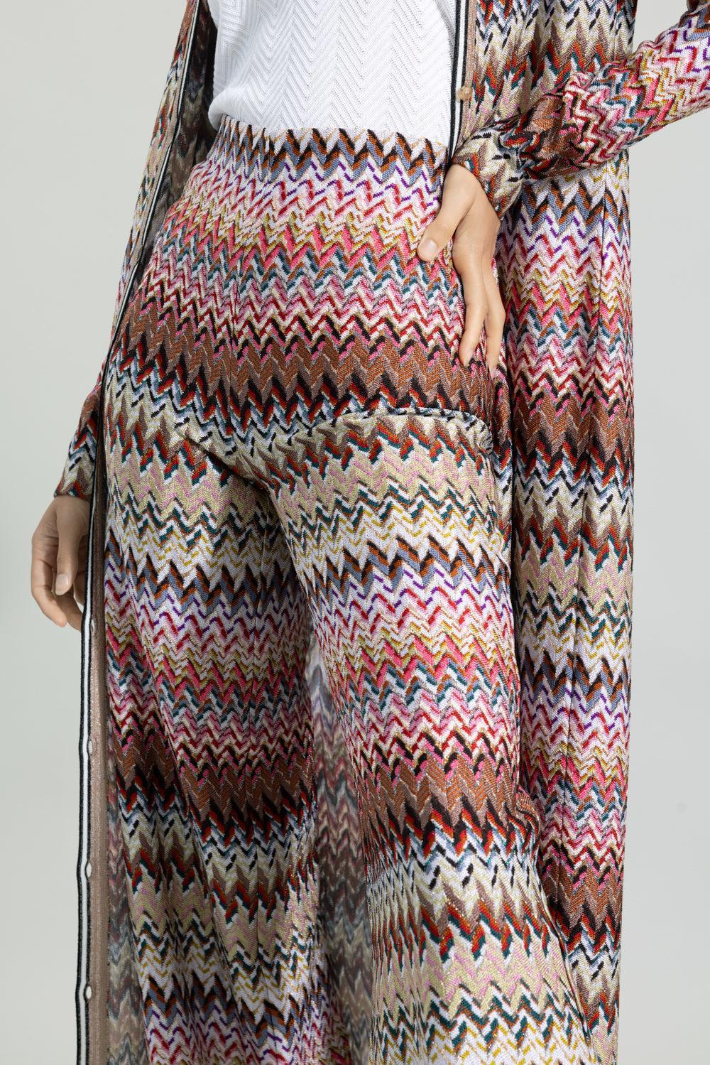 Wide Leg Knit Trouser-MULTI-38-CLOTHINGPANTCASUAL-MISSONI