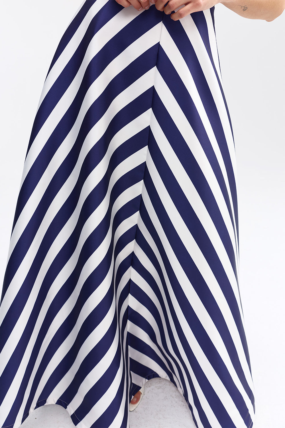 Audrey Gown - Royal Stripe