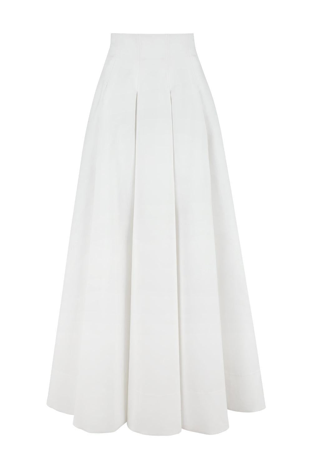 Kelletsin Skirt-CREAM-2-CLOTHINGDRESSCASUAL-ACLER