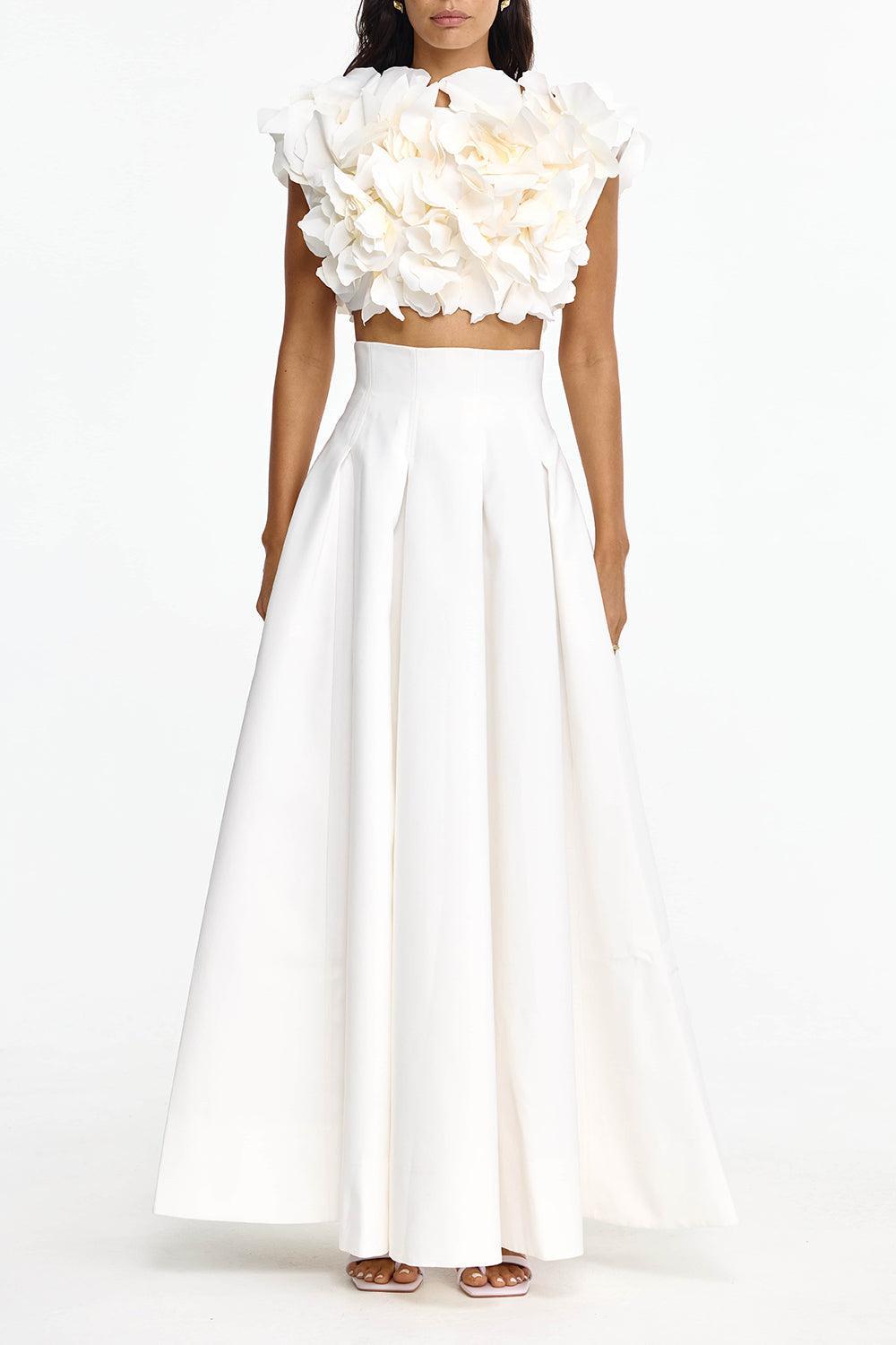 Kelletsin Skirt-CREAM-2-CLOTHINGDRESSCASUAL-ACLER