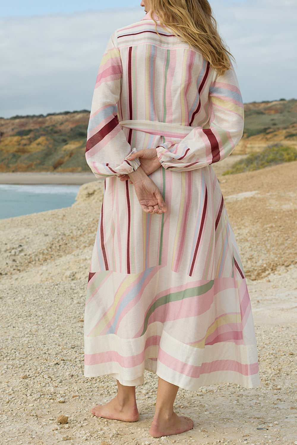 Saskia Midi Wrap Dress