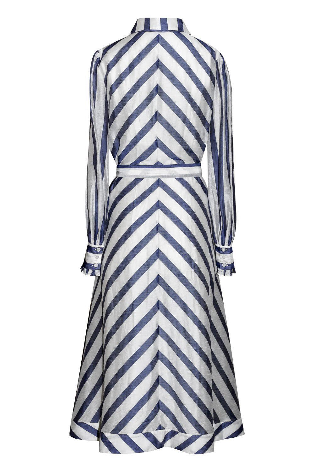 Yasmine Dress-STRIPE-2-CLOTHINGDRESSCASUAL-ASTON STUDIO
