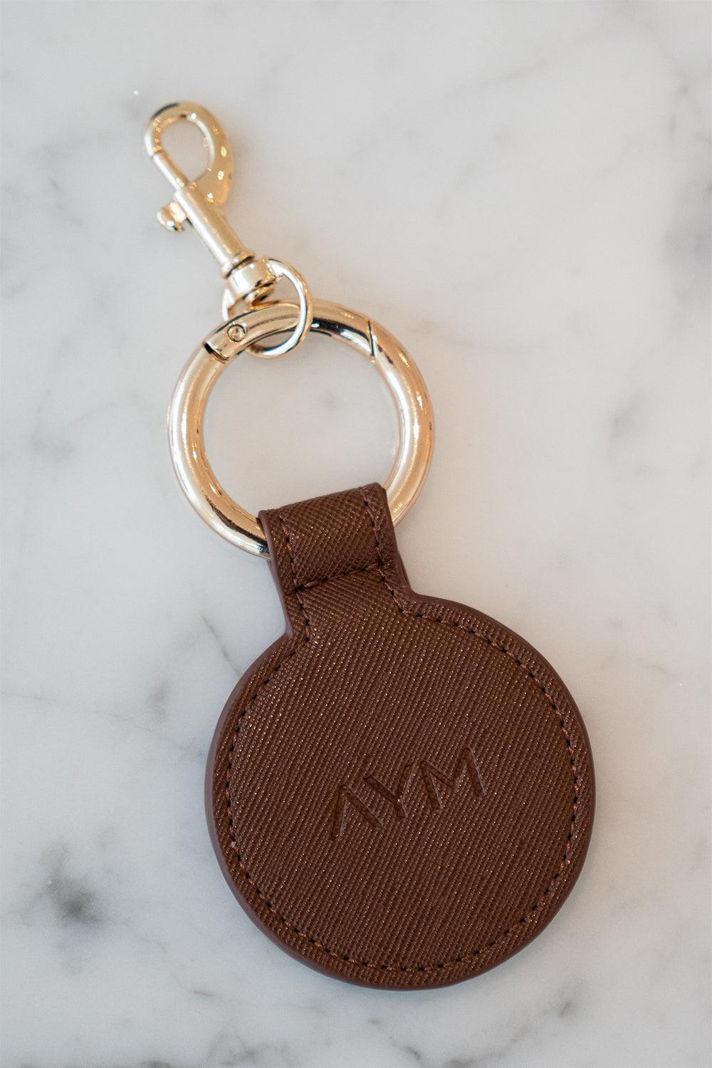 Dark Brown Leather Clip-BROWN-HANDBAGACCESSORIES-AMOR Y MEZCAL