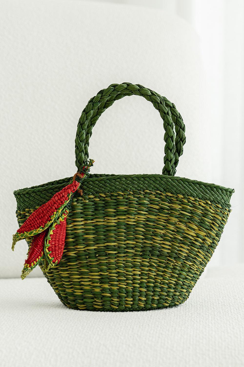 Echo Small Bag - Green-GREEN-HANDBAGSHOULDER-AMOR Y MEZCAL
