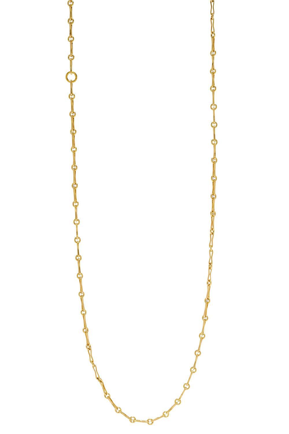 Small Circle Chain Link Necklace