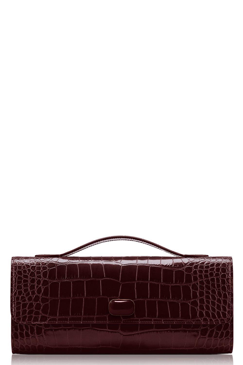 Alex Clutch - Malbec-MALBEC-HANDBAGCLUTCHES-JEFFREY LEVINSON