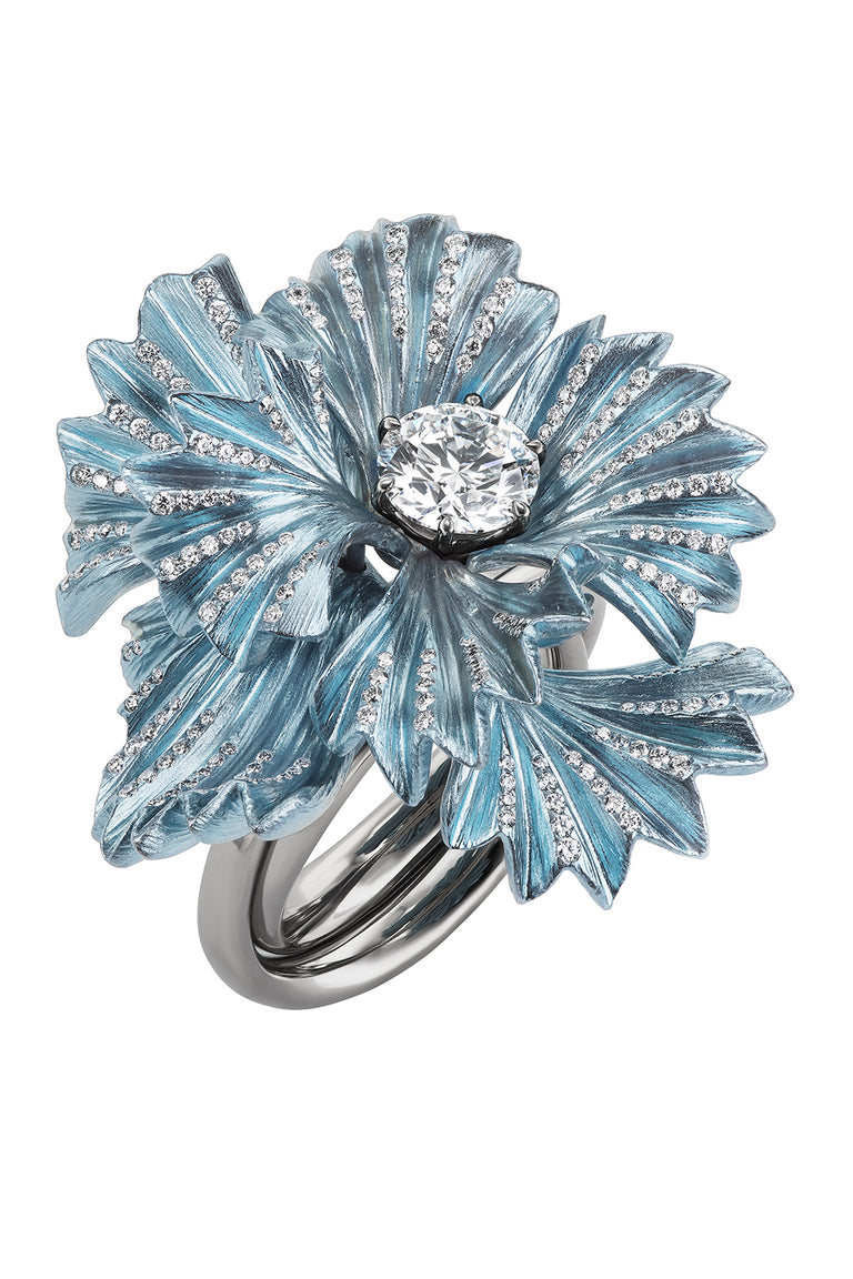 Diamond Grey Amishi Ring