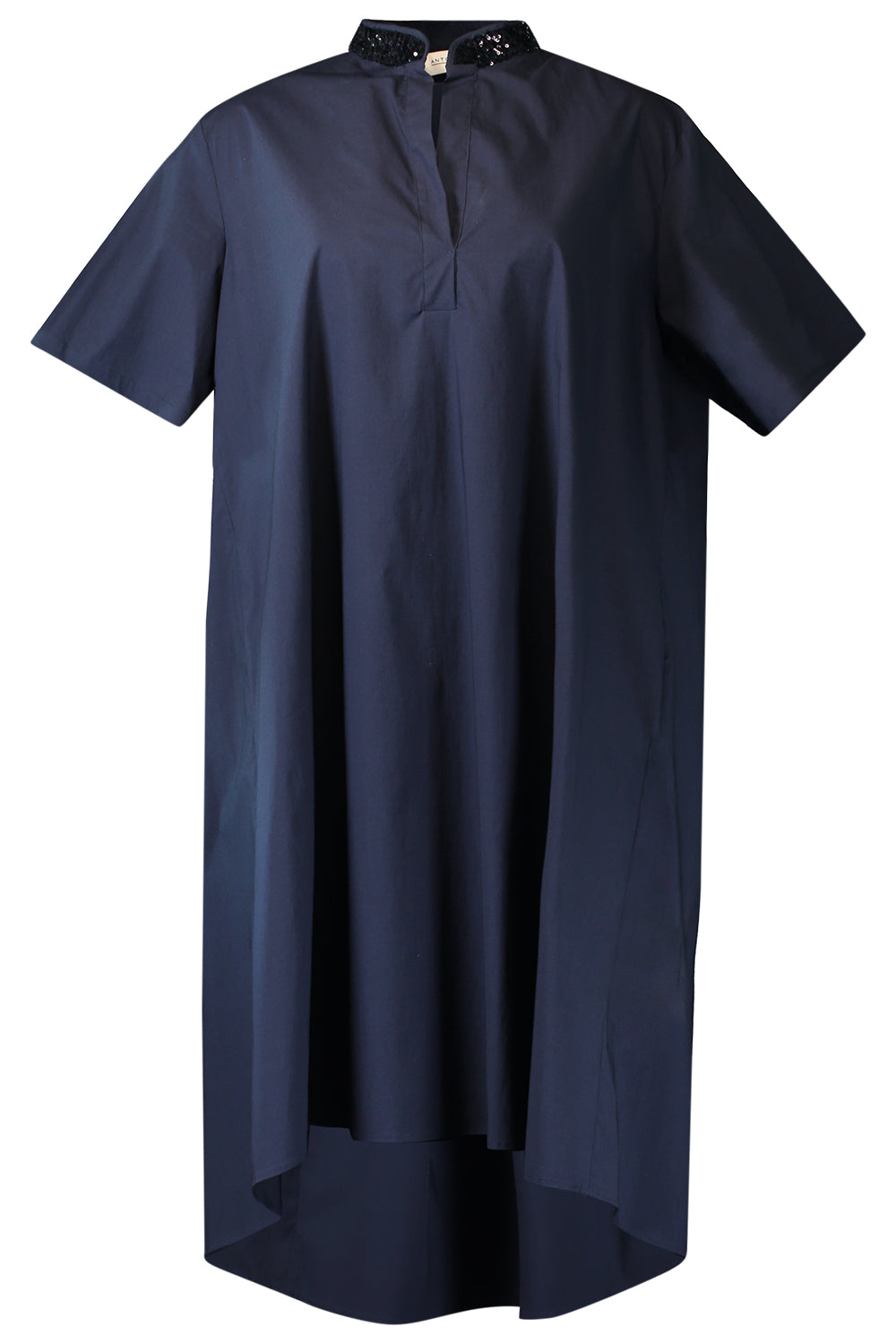  Ade Midi Shift Dress-BLUE-38-CLOTHINGDRESSCASUAL-ANTONELLI 
