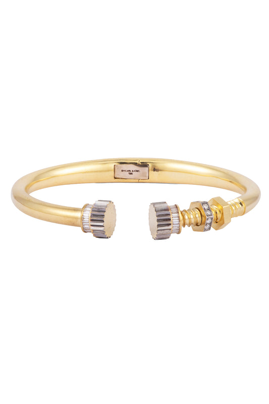 Diamond Bolt Bracelet