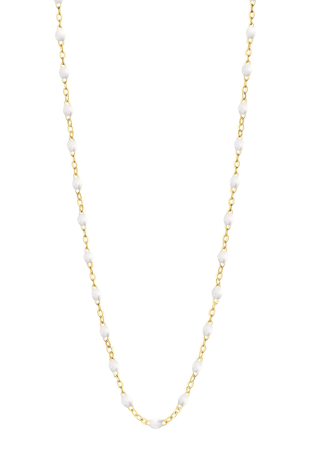 Kids White Classic Gigi Necklace