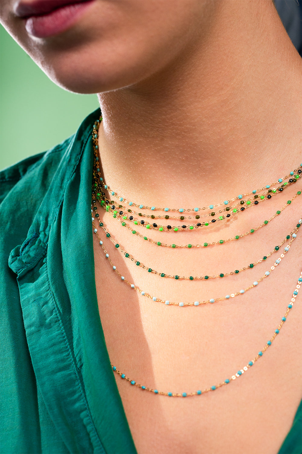 Classic Gigi Necklace - Green