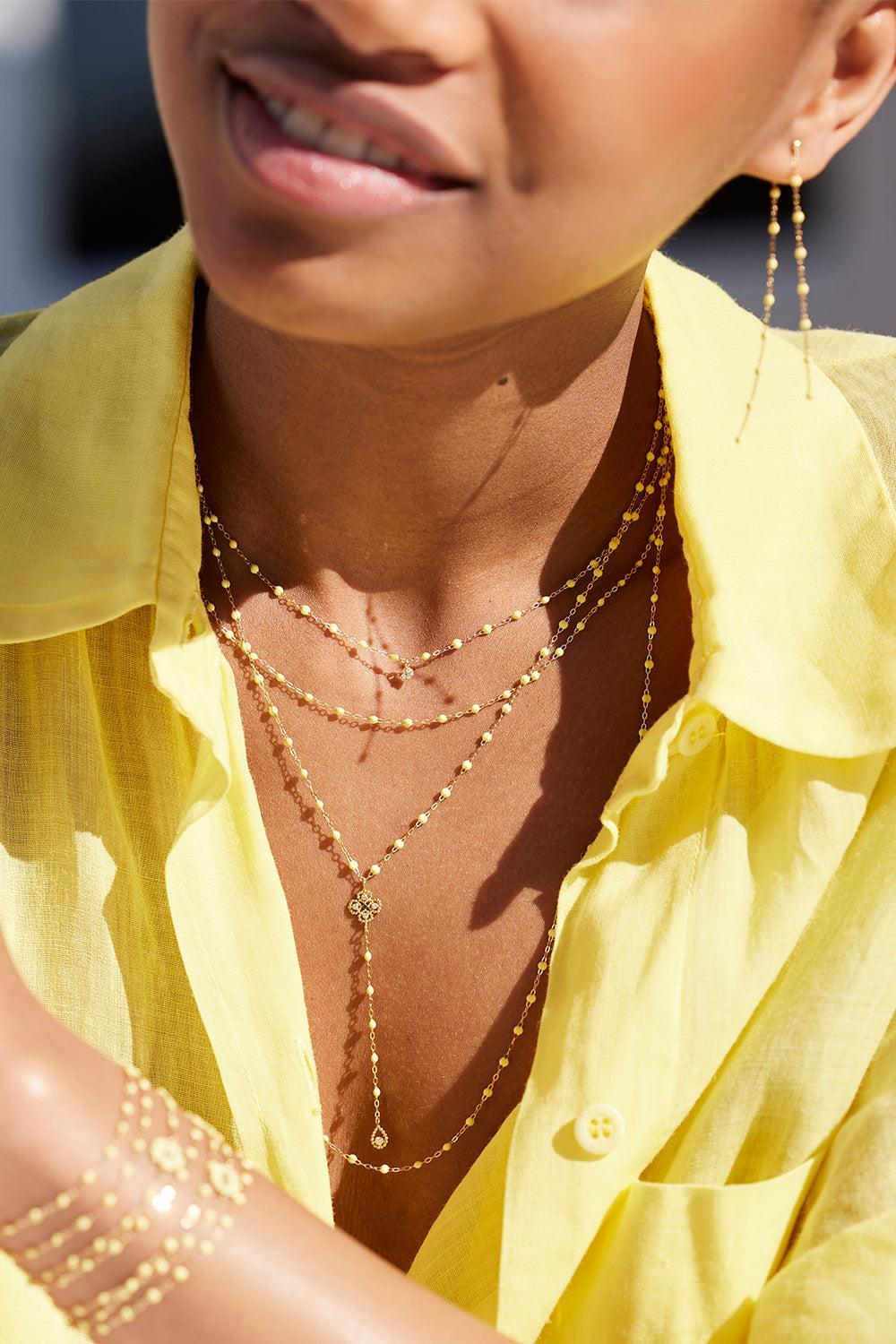 Mimosa Classic Gigi Necklace-MIMOSA-16.5-JEWELRYFINE JEWELNECKLACE O-GIGI CLOZEAU