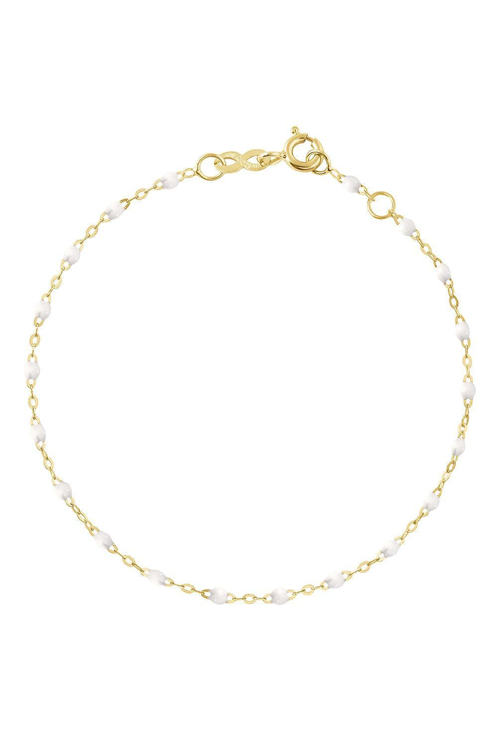 White Classic Gigi Anklet - White-WHITE-9.4-JEWELRYBOUTIQUEBRACELET O-GIGI CLOZEAU