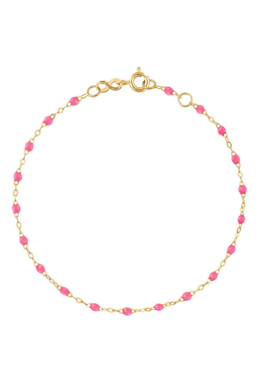 Classic Gigi Anklet - Pink-PINK-9.4-JEWELRYBOUTIQUEBRACELET O-GIGI CLOZEAU