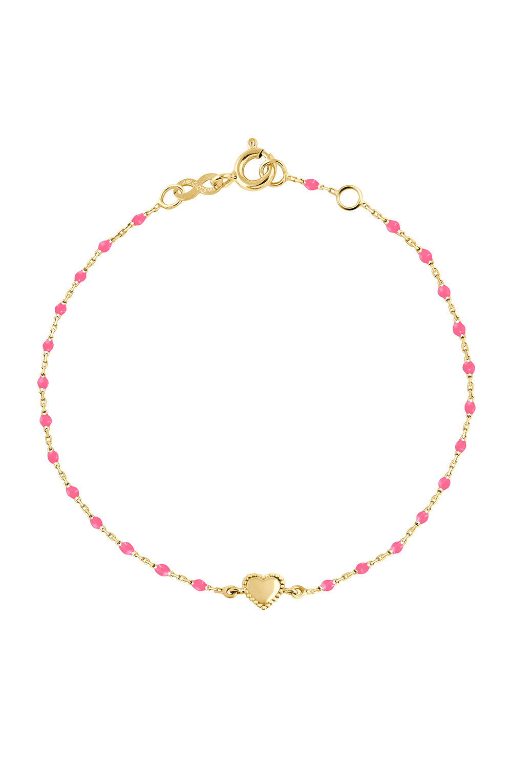 Mini Gigi Lucky Heart Bracelet - Pink