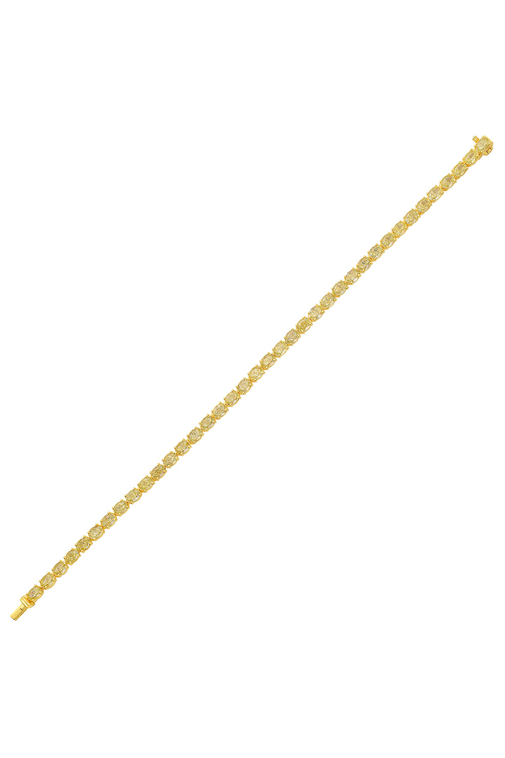 Yellow Diamond Oriana Oval Bracelet