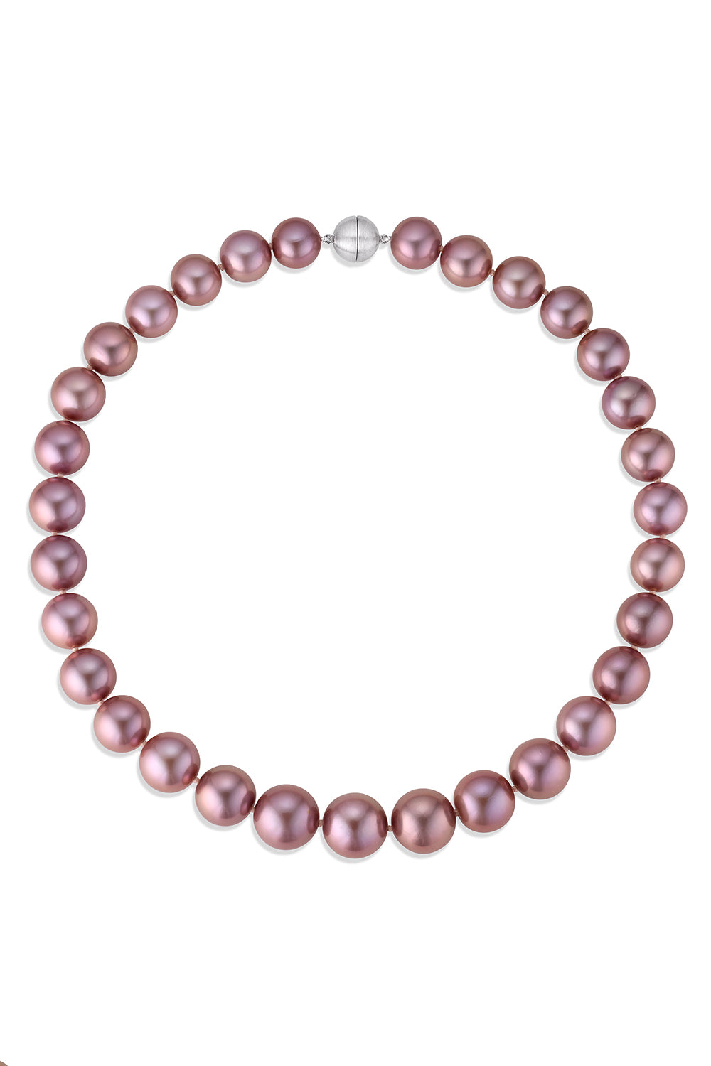 Purple Freshwater Pearl Necklace