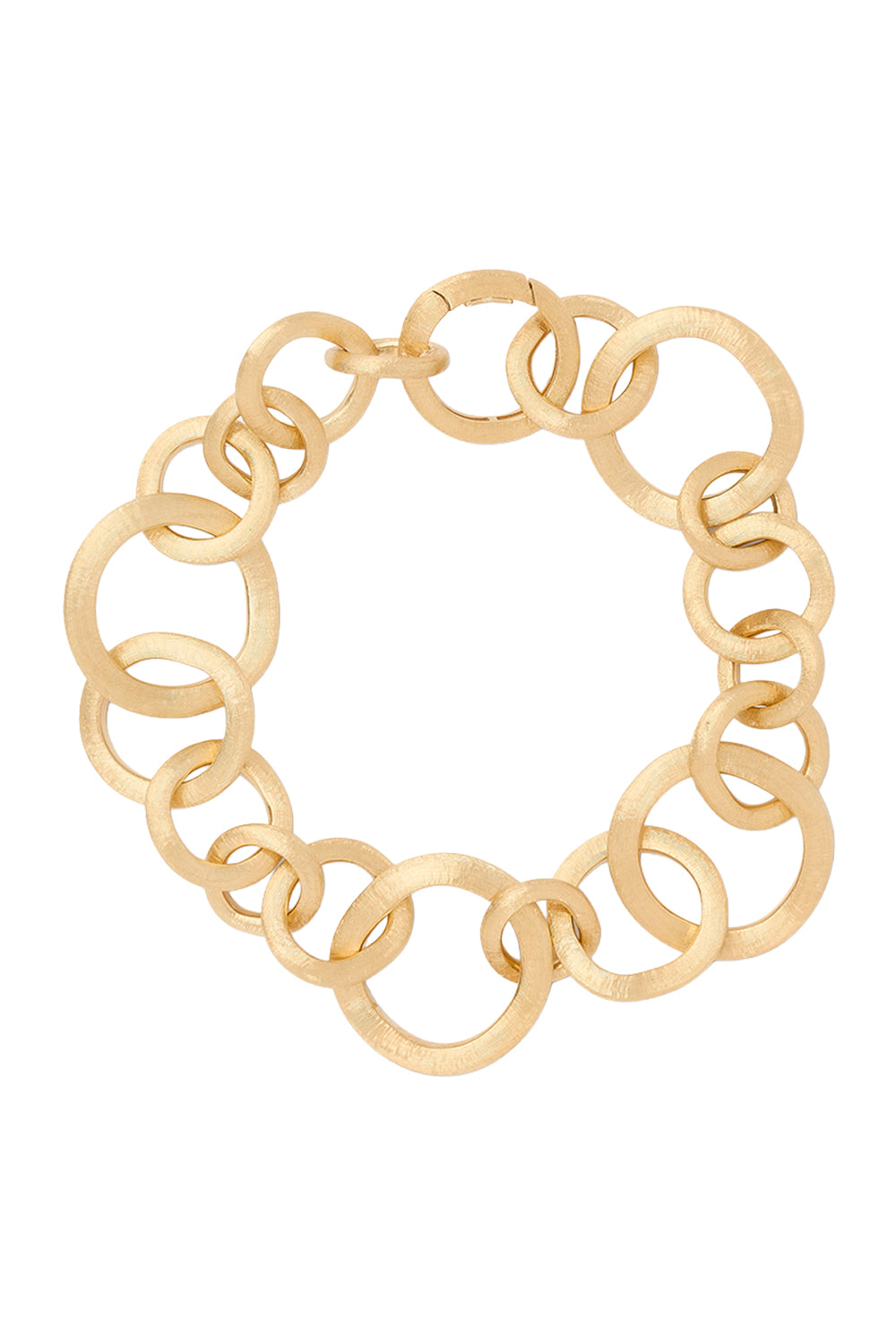 Jaipur Gold Hand Engraved Link Bracelet
