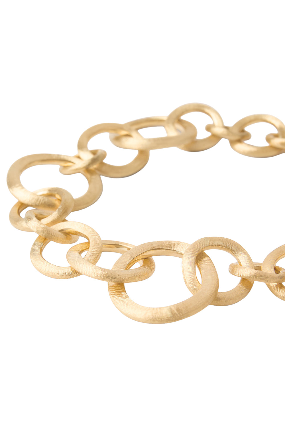 Jaipur Gold Hand Engraved Link Bracelet