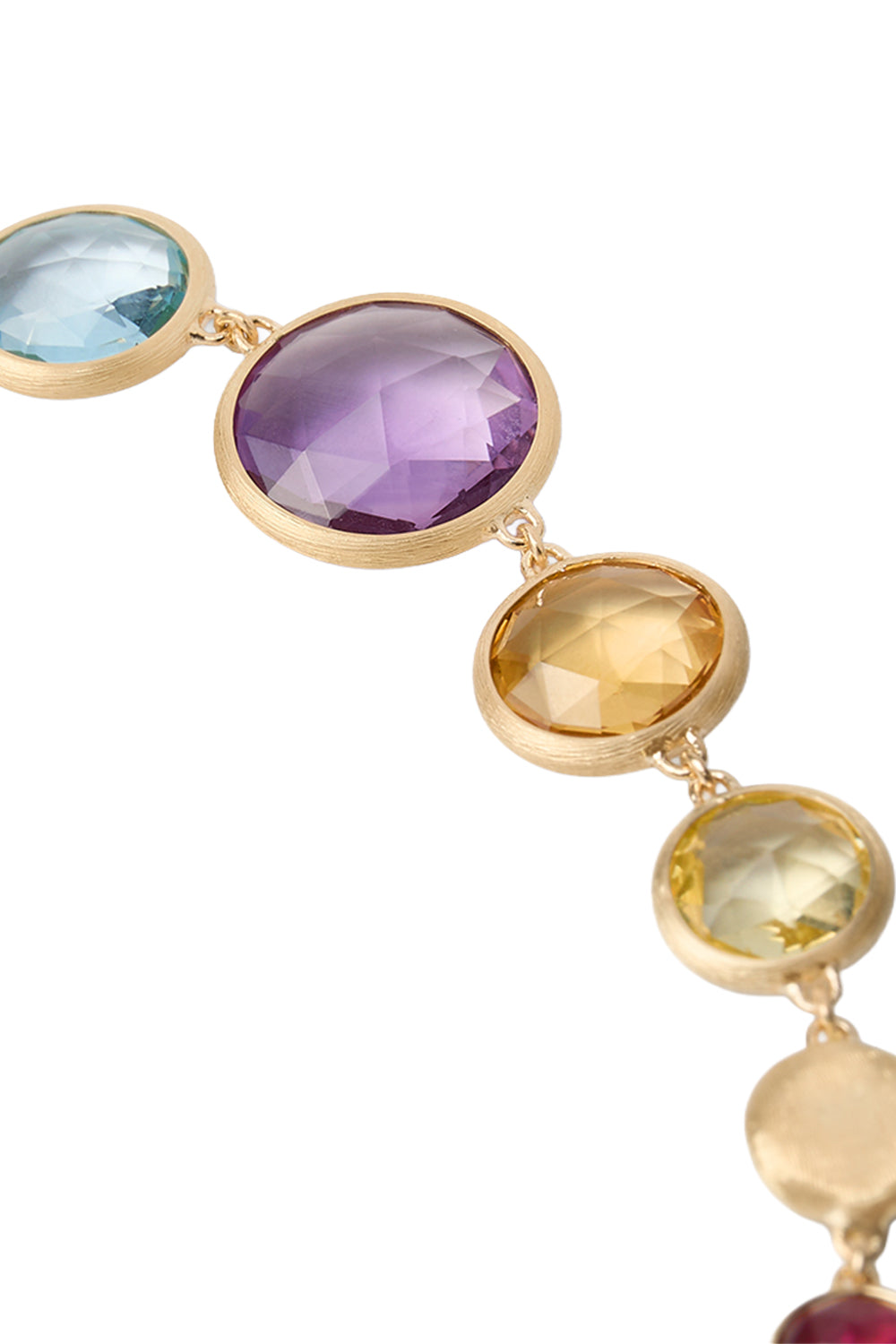 Jaipur Mixed Gemstone Graduated Bracelet