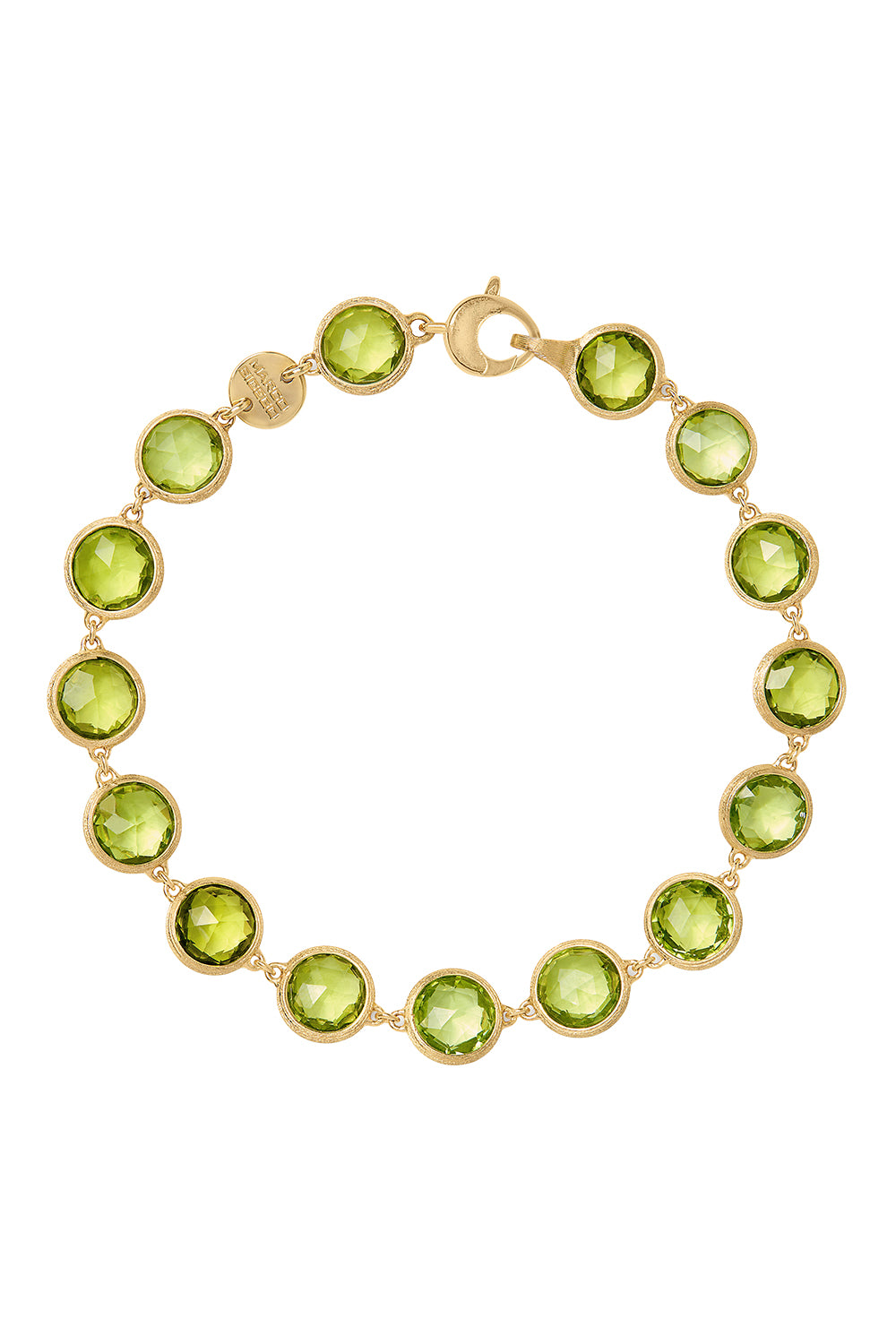 Peridot Jaipur Link Bracelet