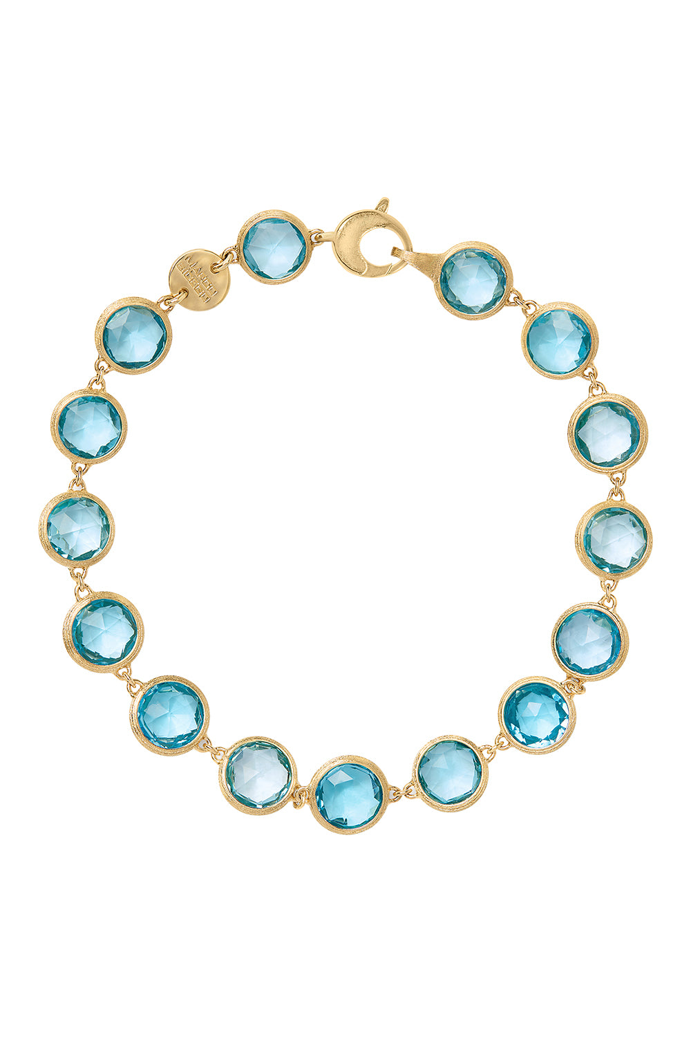 Blue Topaz Jaipur Link Bracelet