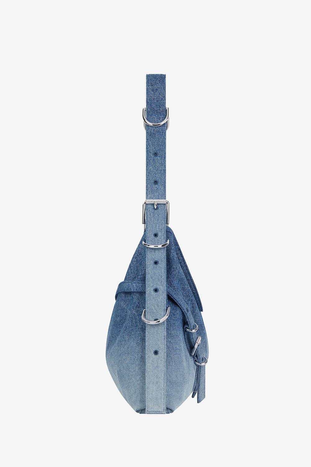 Medium Voyou Bag - Denim | GIVENCHY – Marissa Collections