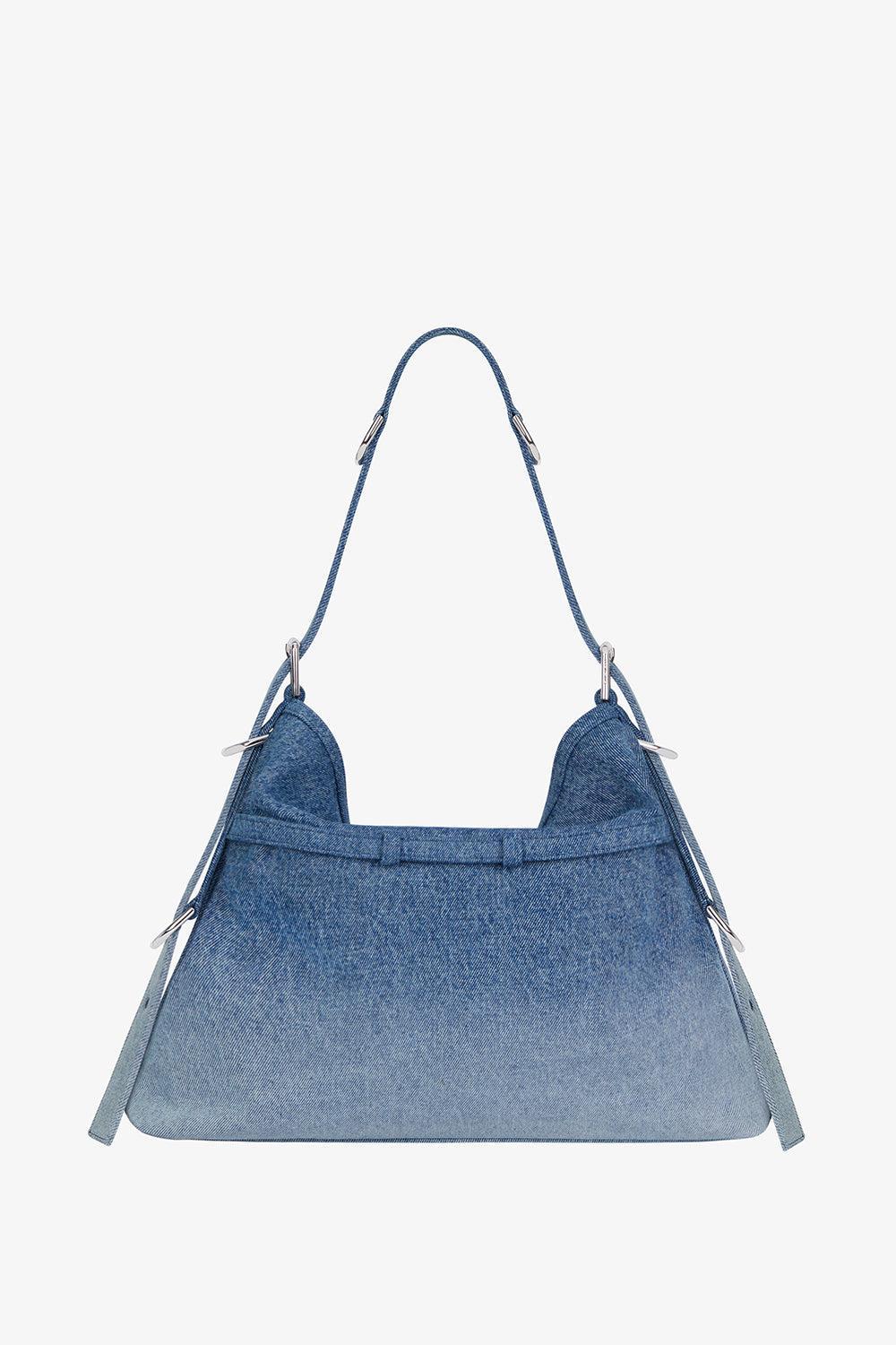 Medium Voyou Bag - Denim | GIVENCHY – Marissa Collections