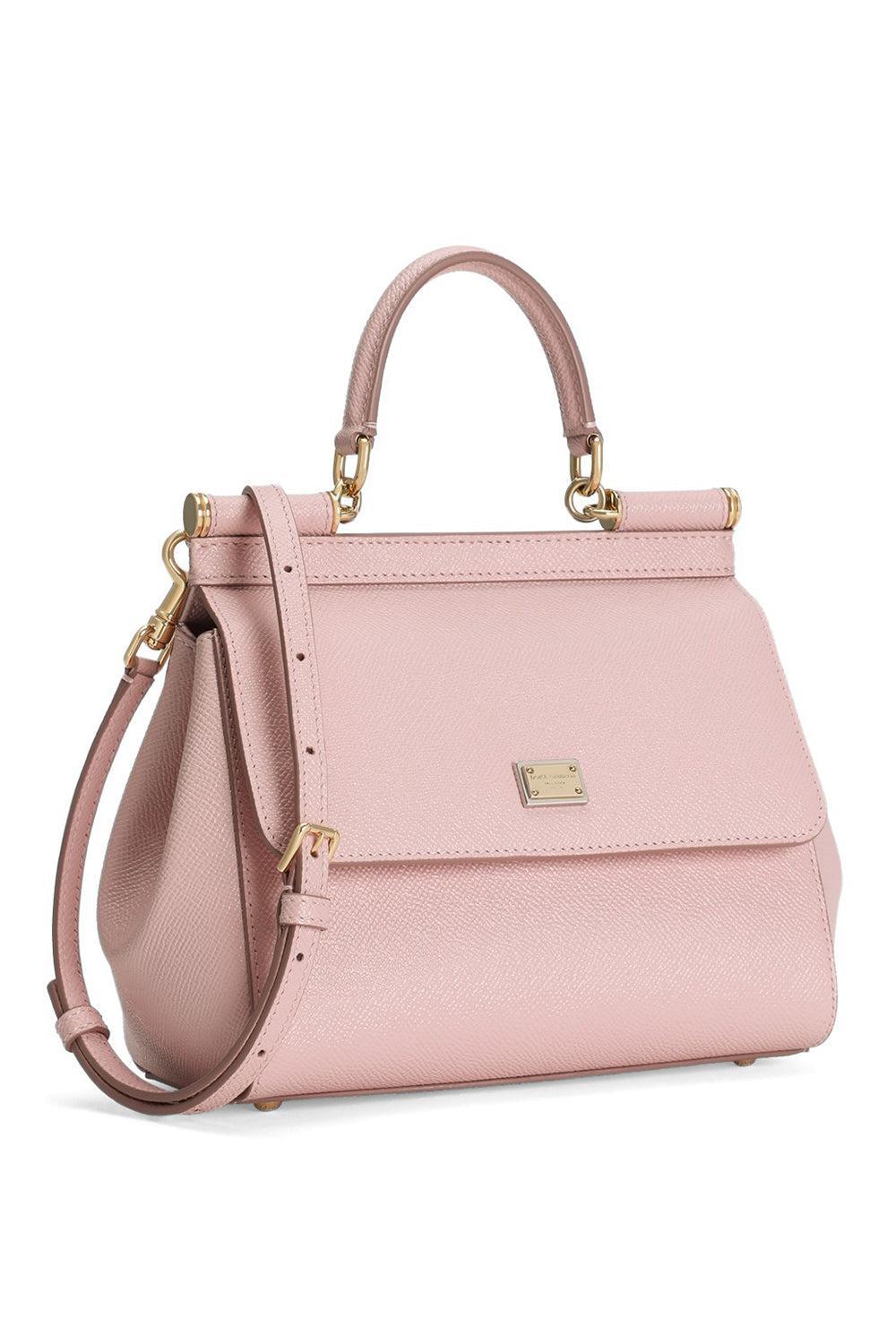 Sicily Small Bag - Flesh Pink-PINK-HANDBAGSHOULDER-DOLCE & GABBANA