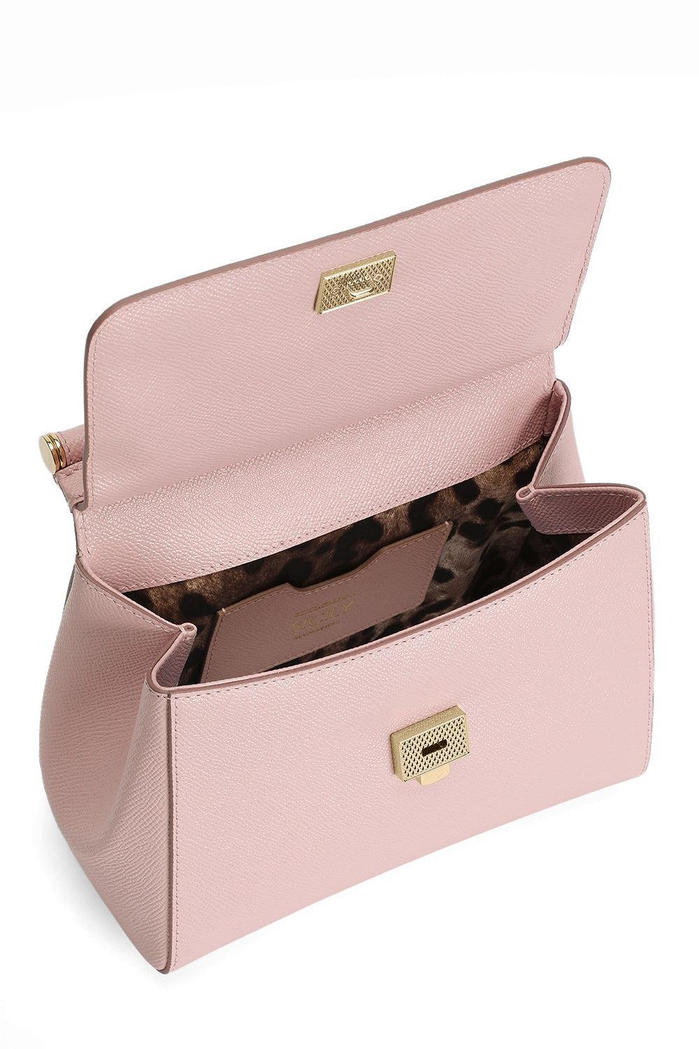 Sicily Small Bag - Flesh Pink-PINK-HANDBAGSHOULDER-DOLCE & GABBANA