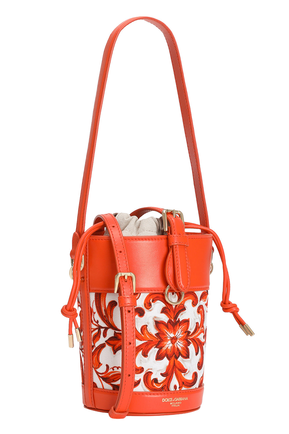 Capri Bucket Bag - Maiolica Orange