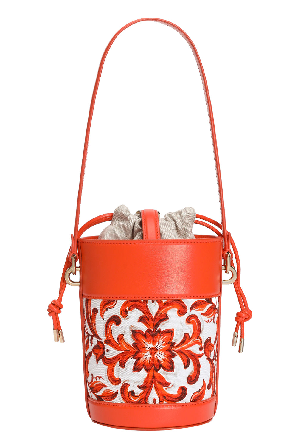 Capri Bucket Bag - Maiolica Orange