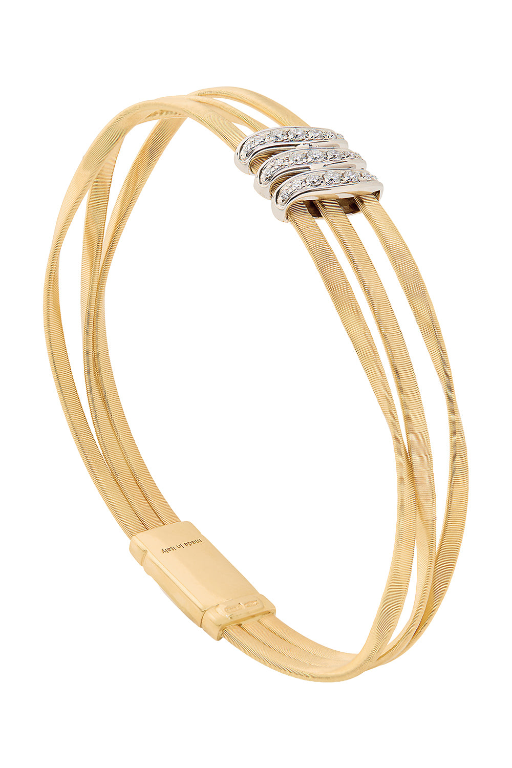 Diamond Marrakech Three Wire Bracelet