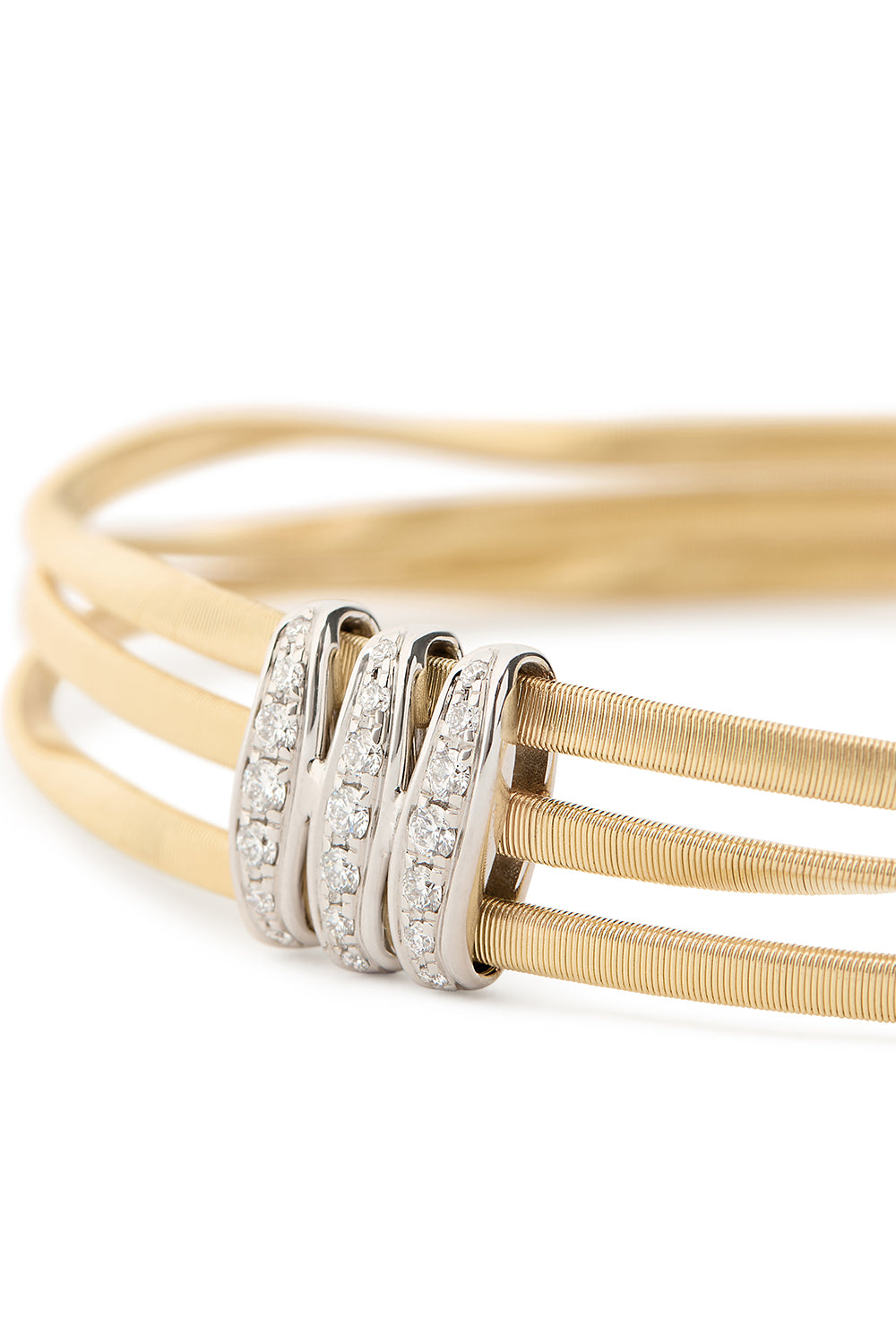 Diamond Marrakech Three Wire Bracelet