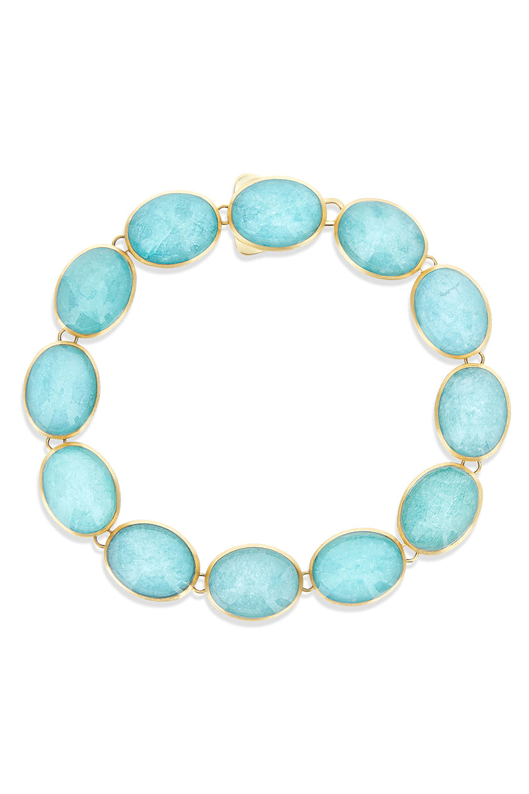 Amazonite Small Boules Muse Bracelet