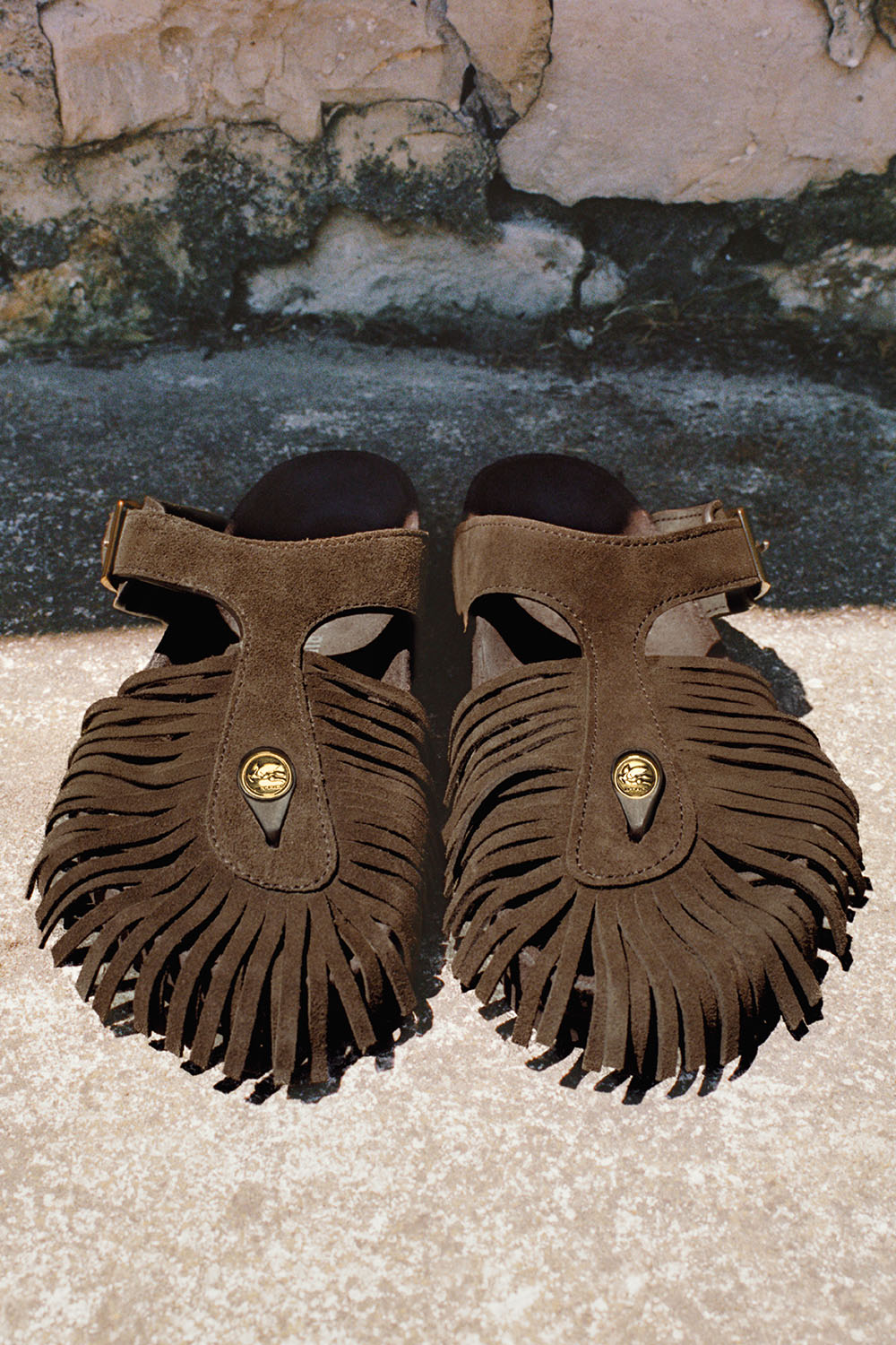 Gizeh Fringe Clog
