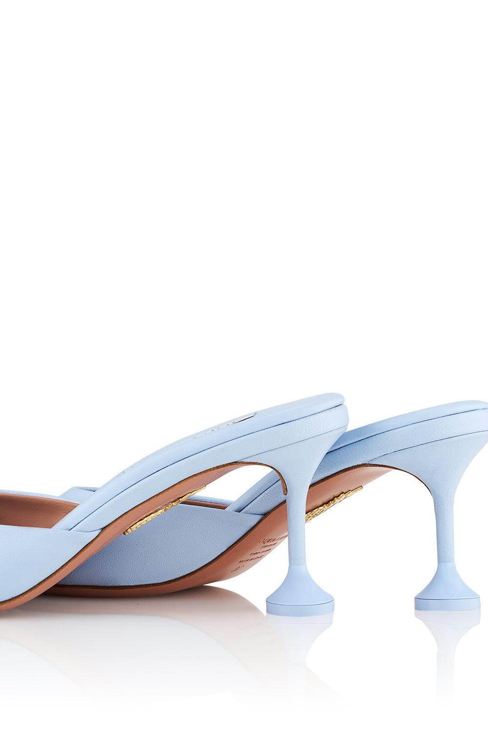 DURAS♡LIP♡MURUA♡AZUL Bisous Mule 65 | AQUAZZURA – Marissa Collections