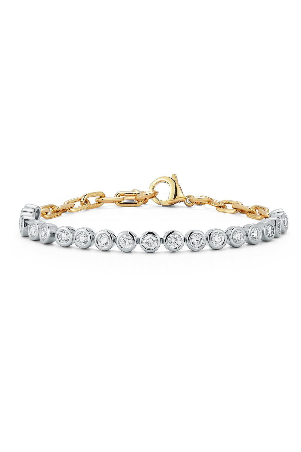 Diamond Bezel WF Classic Tennis Bracelet-WHITE GOLD-7-JEWELRYFINE JEWELBRACELET O-WALTERS FAITH