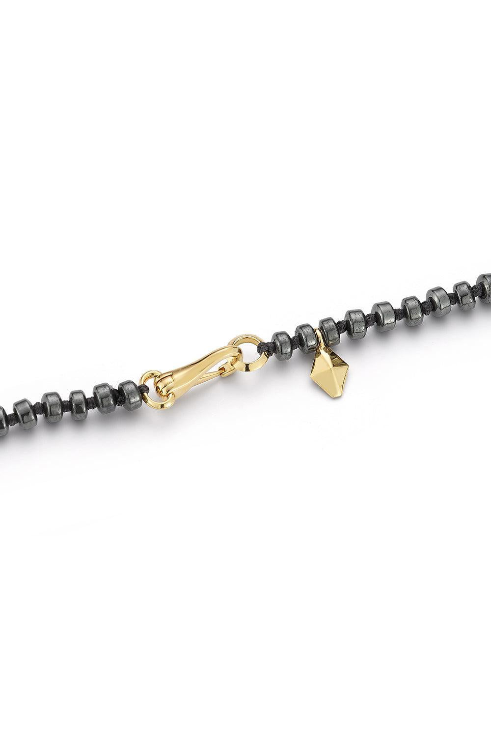Hemaite Beaded Wrap Bracelet-YELLOW GOLD-15-JEWELRYFINE JEWELBRACELET O-WALTERS FAITH