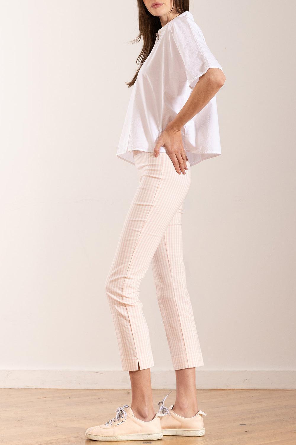 Brigitte Pant - Powder Check-PWDRCHCK-0-CLOTHINGPANTCROPPED-AVENUE MONTAIGNE