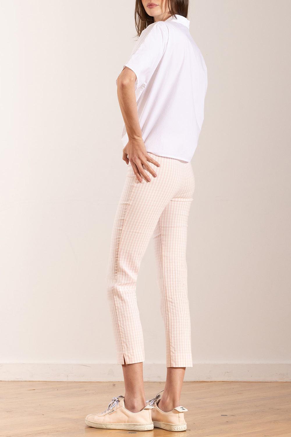 Brigitte Pant - Powder Check-PWDRCHCK-0-CLOTHINGPANTCROPPED-AVENUE MONTAIGNE