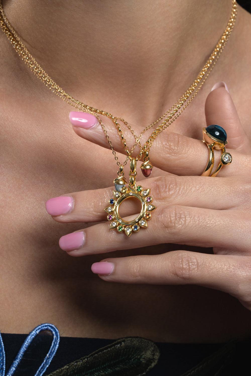 Swiss Topaz myMikado Necklace-YELLOW GOLD-JEWELRYFINE JEWELNECKLACE O-TAMARA COMOLLI