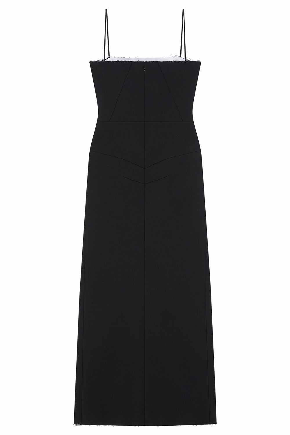 Sliced Long Wrap Dress