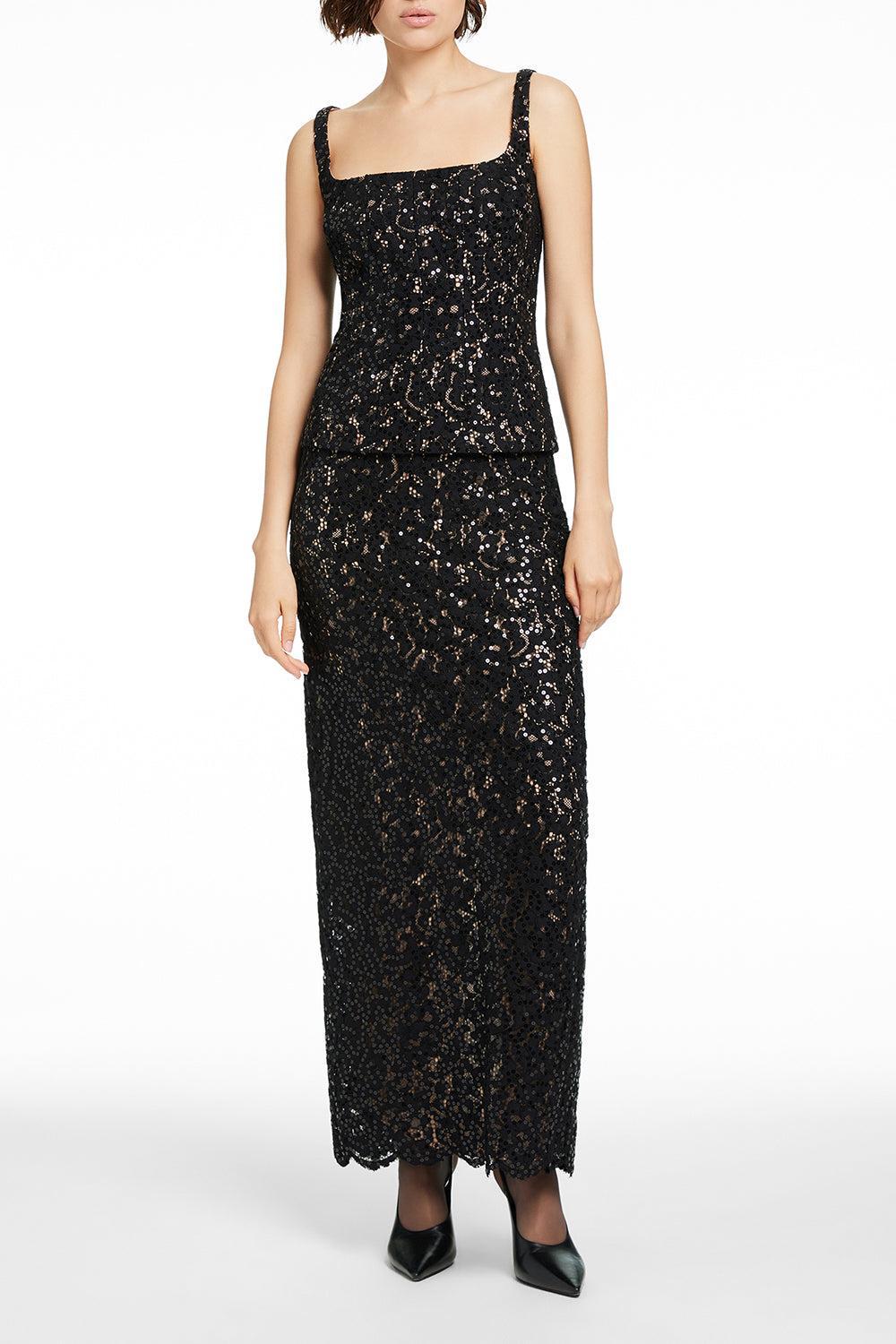 Bibi Sculpted Tank-JET-2-CLOTHINGTOPTANK-TOCCIN