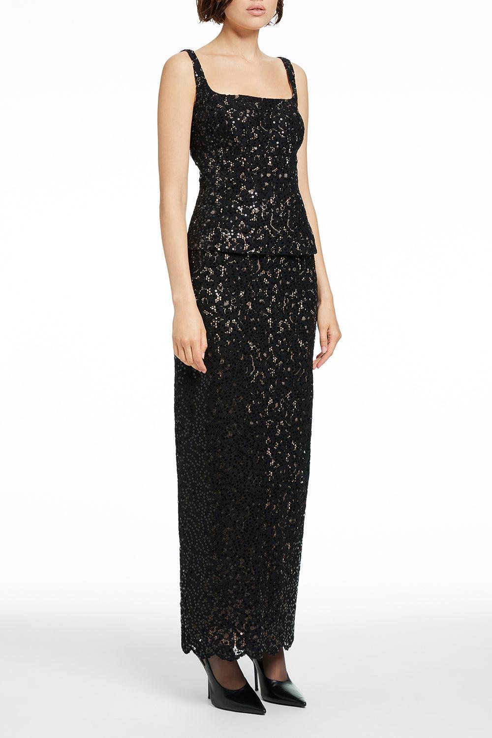 Bibi Sculpted Tank-JET-2-CLOTHINGTOPTANK-TOCCIN