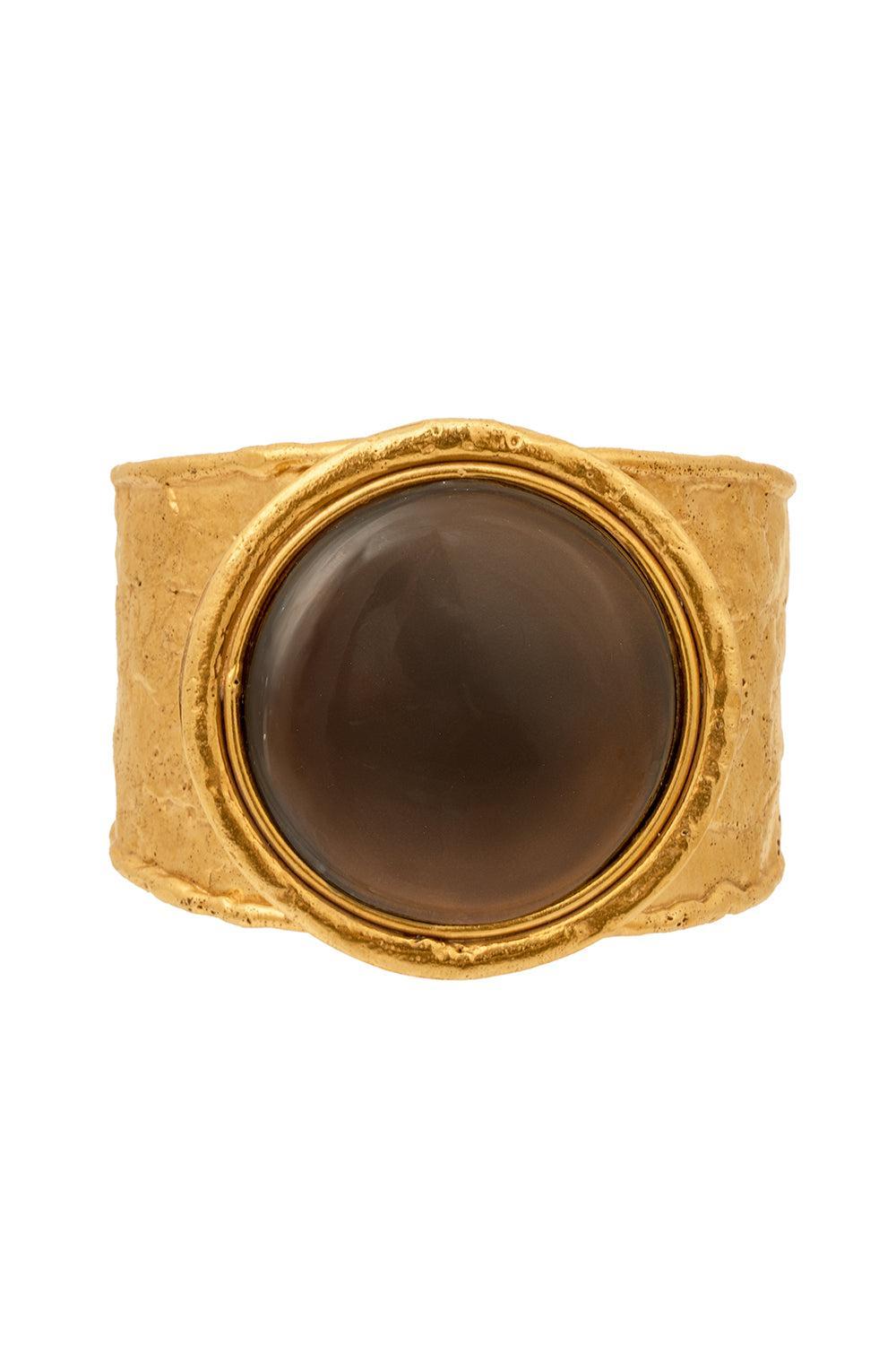 SYLVIA TOLEDANO Carnaline Sphere Cuff Bracelet