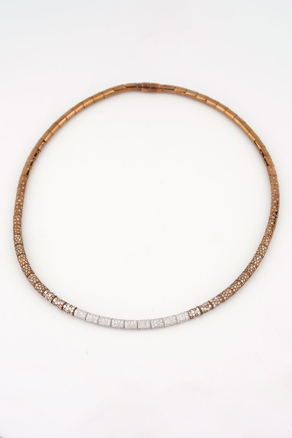 Brown Diamond Ombre Necklace