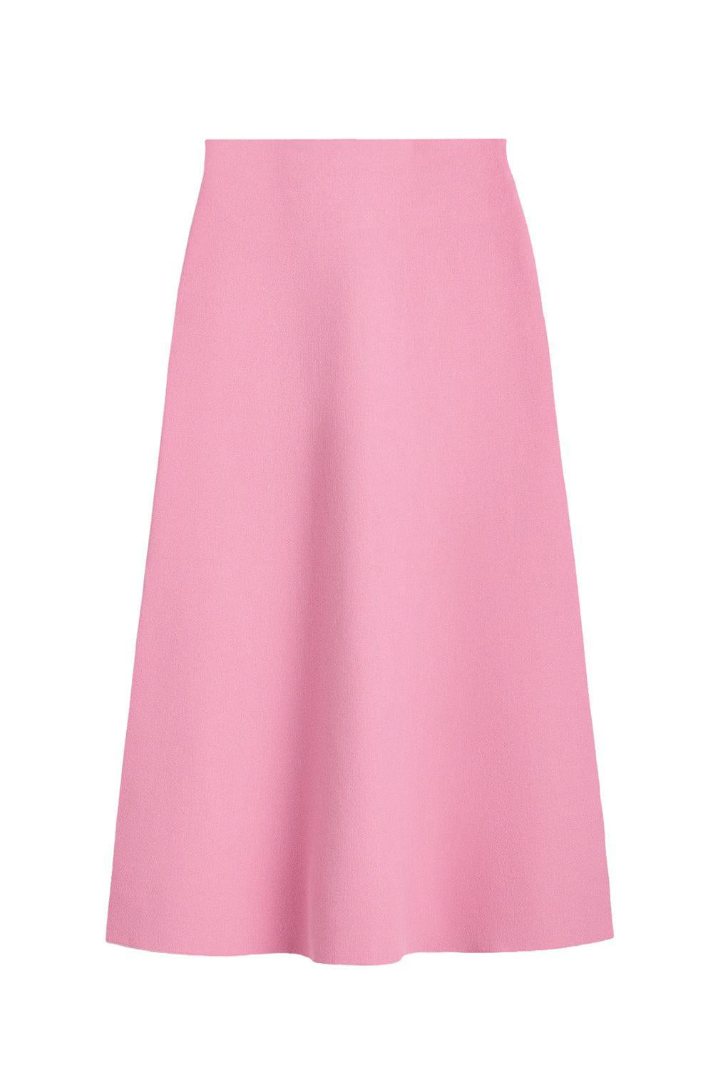 Soft Hem Skirt-FLAMINGO-XS-CLOTHINGSKIRTMIDI-SCANLAN THEODORE